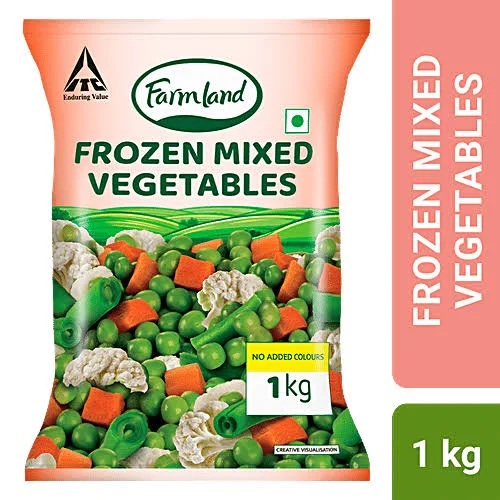 Farmland Frozen Mixed Vegetables - Ready To Cook 1 kg